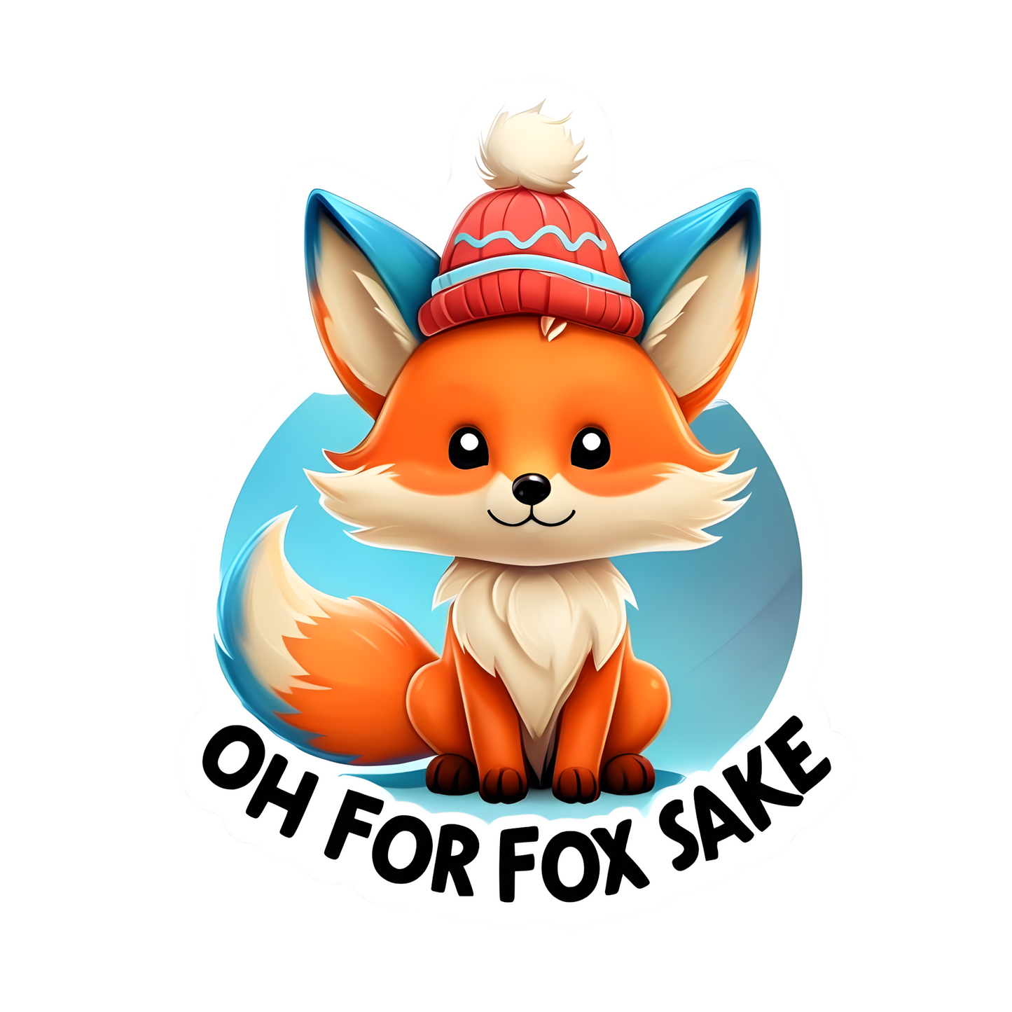 Oh for Fox Sake - Grappige schattige vossticker