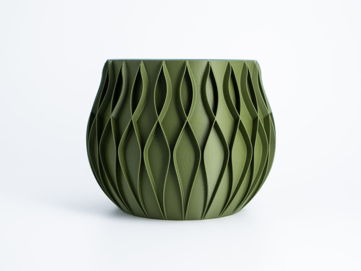 Minimalist Planter with Secret Compartment – 3D Printed Push-to-Open Stash Box