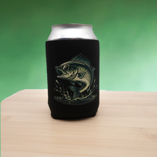 Jumping Fish Neoprene Cooler for Standard 330ml Cans – Angler's Choice