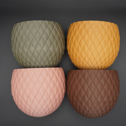 The Dragon Egg Wall Planter Pot - 4 Pack