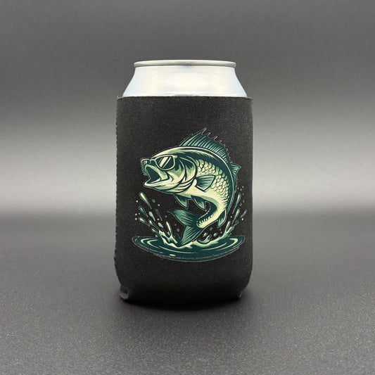 Jumping Fish Neoprene Cooler for Standard 330ml Cans – Angler's Choice