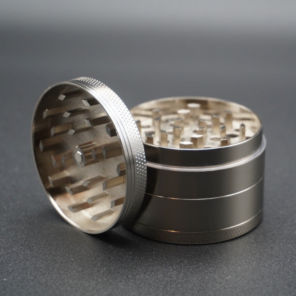 50mm Precision Herb Grinder - Zinc alloy