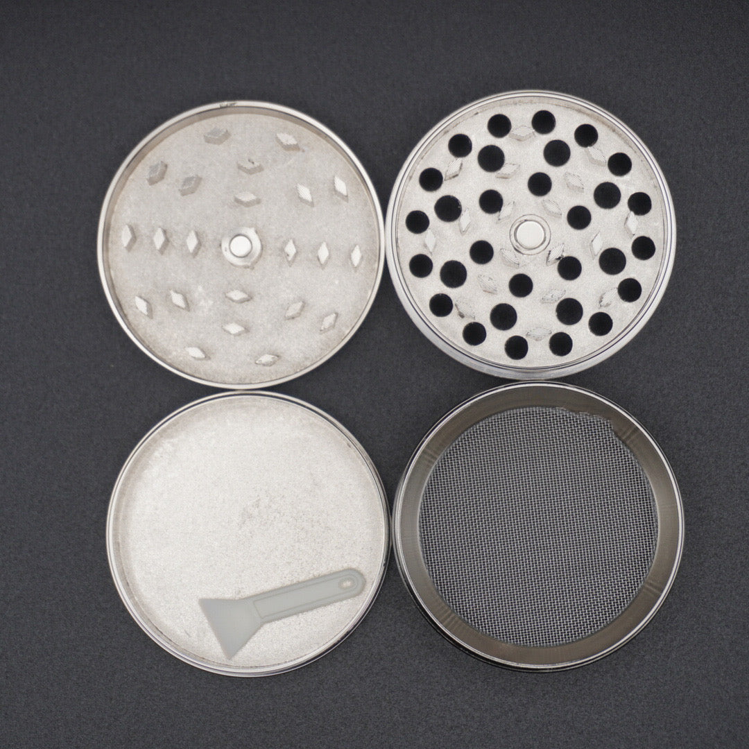 50mm Precision Herb Grinder - Zinc alloy
