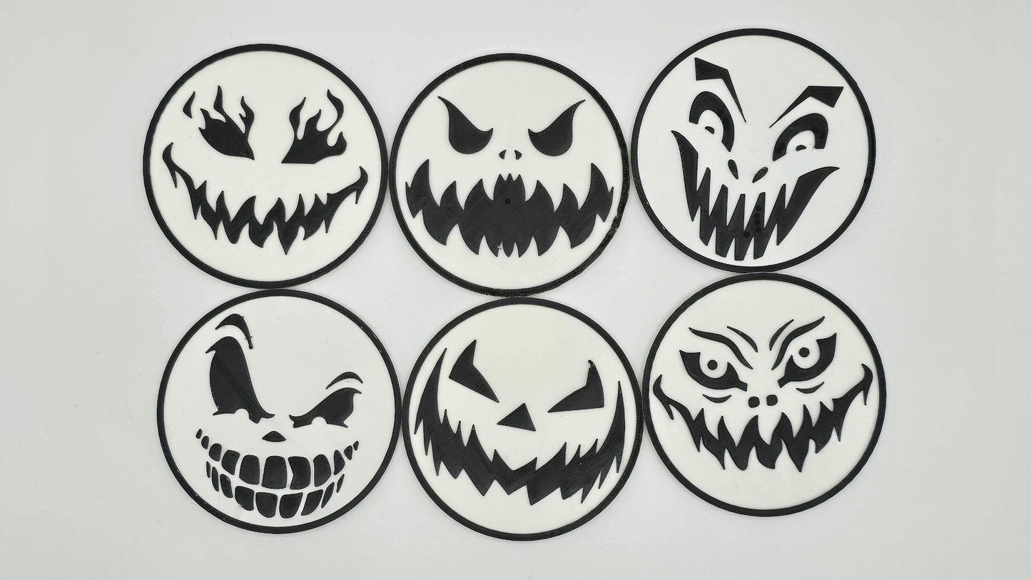6 Spooky Halloween Coaster