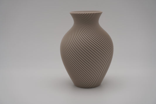 Wavey Terracotta Jar - For Dried and Preserved Flower Arrangements