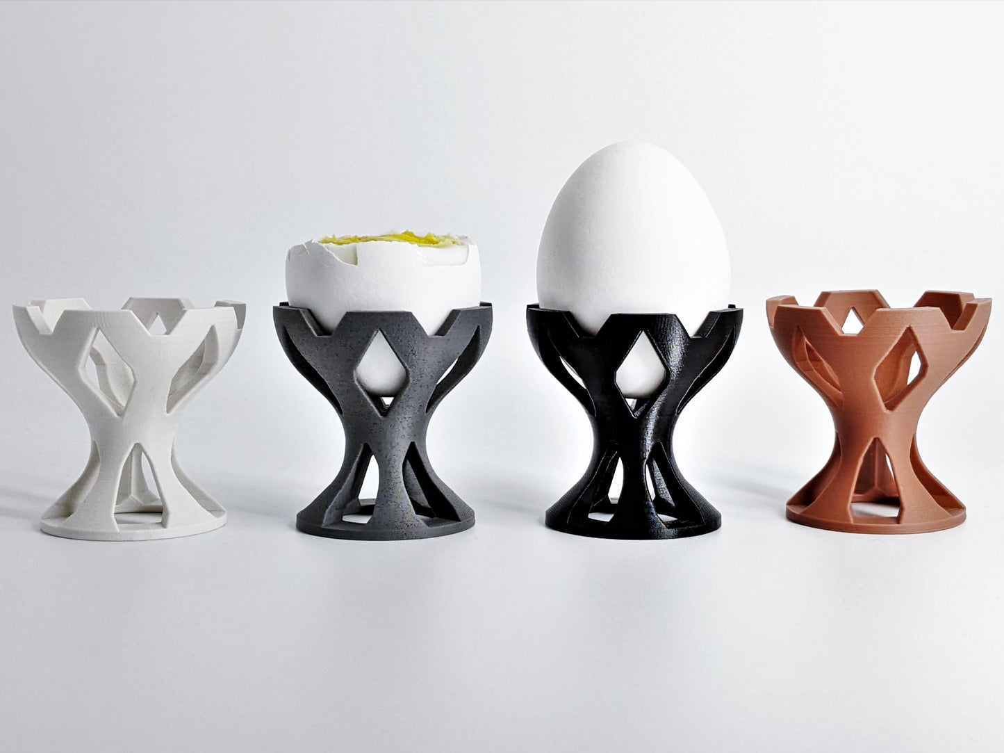 The Crown Egg Cups – Set of 4 PLA Egg Holders