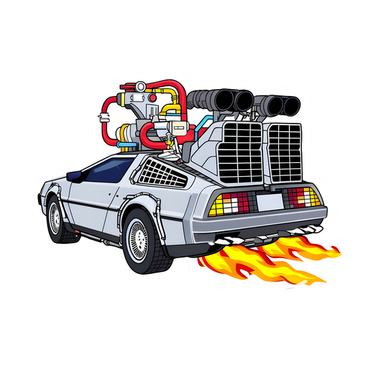 Back in time with this timeless Sticker